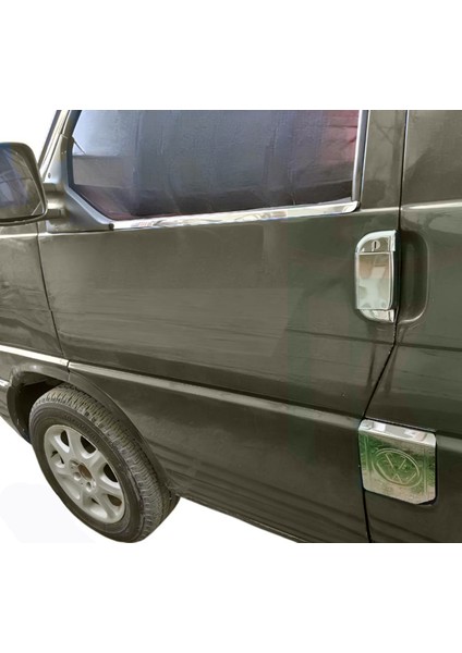 VW T4 Transporter - Caravelle Uyumlu Yakıt Depo Kapağı Krom 1995 - 2003 Arası Modeller İçin modelleri