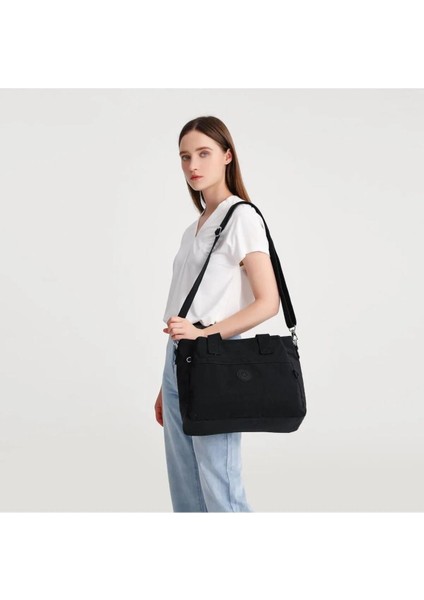 Omuz Askılı Şık Kullanışlı Kadın Çantası Krinkıl Kumaş fırsatları