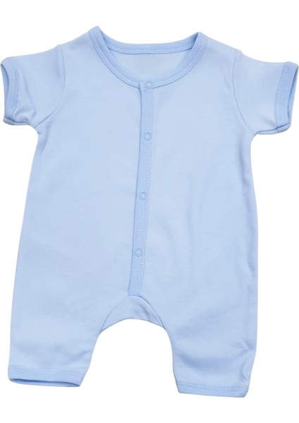 Çıtçıtlı 0-3 Ay Bebek Tulum Kısa Kol