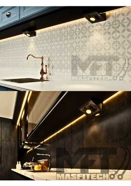 Dolap ve Tezgah Altı Bluetooth Müzik Çalar Prizmatik Venüs 3'LÜ SET