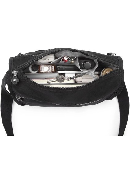 Kadın Omuz Çantası Klinkıl Kumaş Kullanışlı Iç Hacim