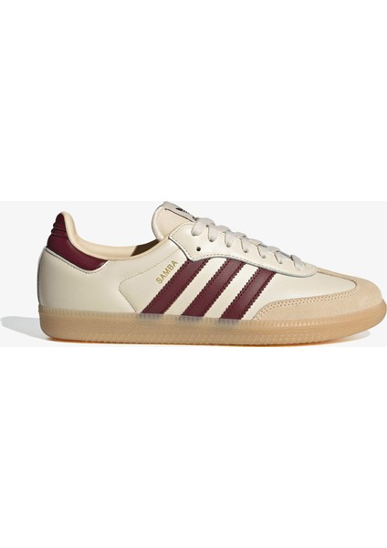 Samba Og Unisex Beyaz Spor Ayakkabı.-