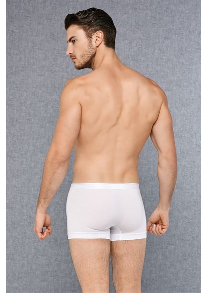 Erkek Beyaz Micro Modal Damat Çeyizlik Atlet Boxer Takımı 3000 modelleri