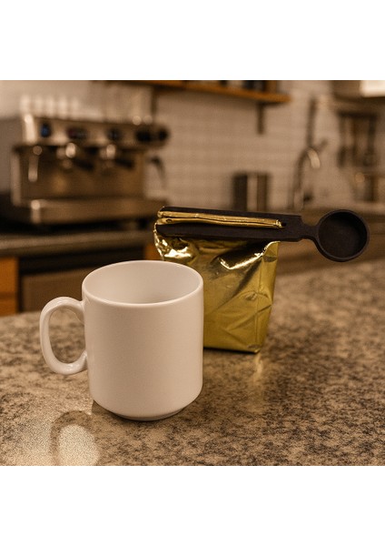 Kahve Paket Mandalı ve Kaşığı fiyatları