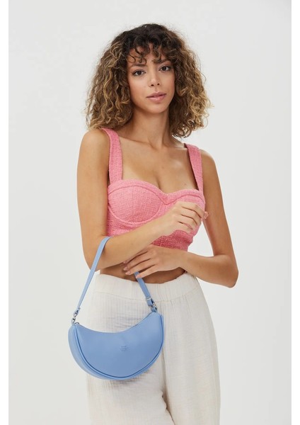 Tek Bölmeli Şık ve Ergonomik Suni Deri Mini El ve Omuz Çantası fırsatları