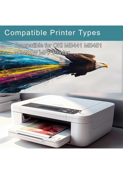 B411-B412-MB451-44574302 Muadil Drum Ünitesi Oki B411 ,B411D,B411DN Uyumlu 25000 Sayfalık fırsatları