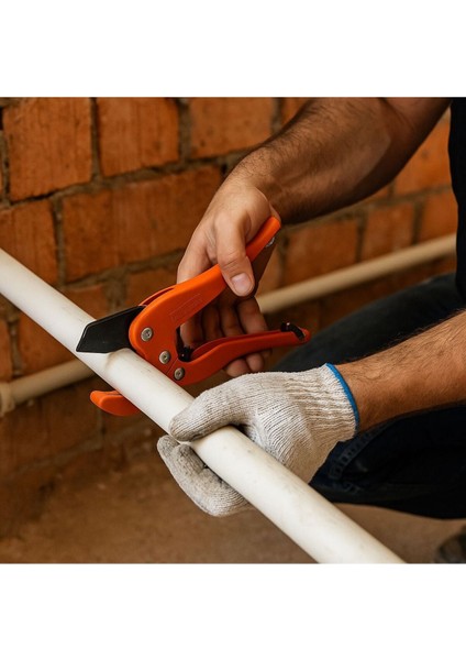 Pprc Boru Makası Aliminyum | 42 mm Çap Kapasitesi – Pvc, Ppr, Pe, Pex, Abs Boru ve Hortum Kesici fiyatları