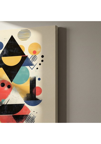 Geometrik Soyut Sanat Tablosu indirimleri