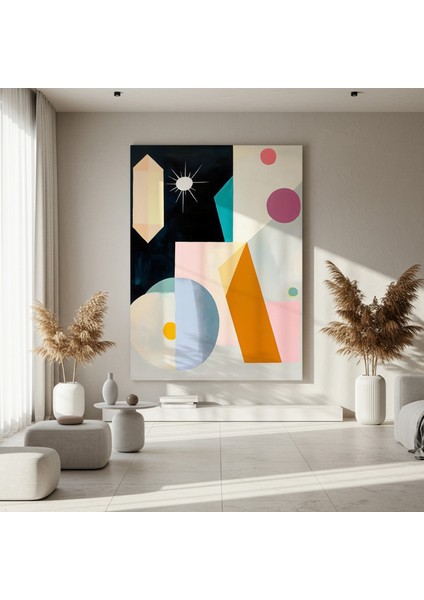 Soyut Geometrik Desenler Tablosu fırsatları