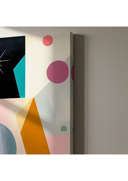 Soyut Geometrik Desenler Tablosu indirimleri