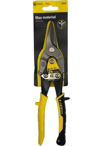 Köşebent Makası | Sağ Kesim, Endüstriyel Çelik Bıçak, Ergonomik Sarı-Siyah Sap fiyatları