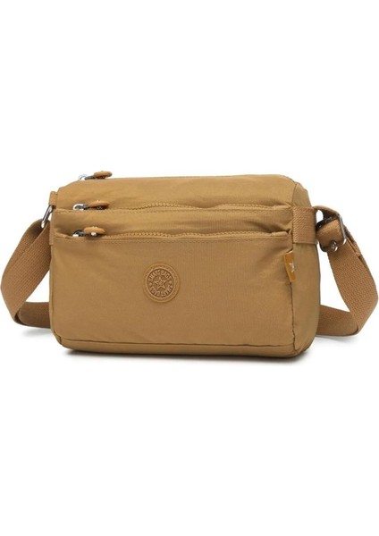 Krinkıl Kumaş Kadın Omuz Çantası Suya Dayanıklı Yüzey