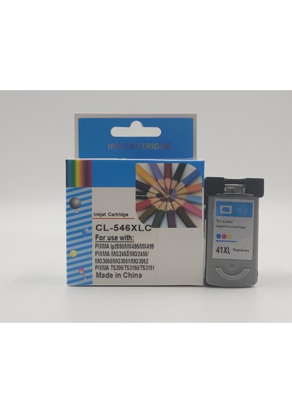 Dpi Kartuş Canon CL-546XL Cym Muadil Mürekkep Kartuş – 3X300 Sayfa fiyatları