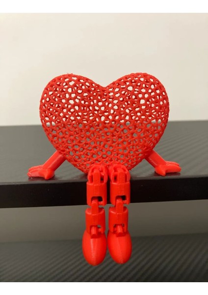 Eklemli Geometrik Kalp Ev Dekor modelleri