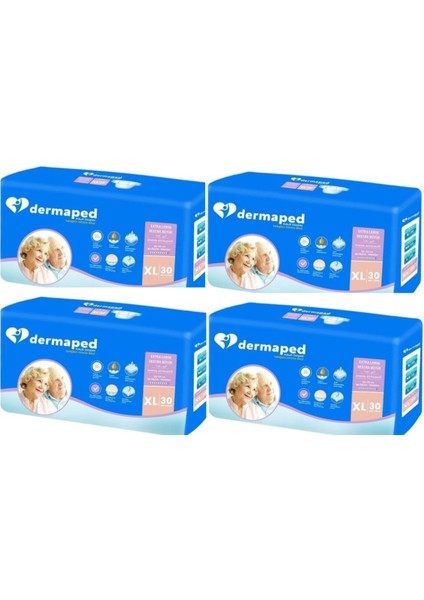 9 Damla Belbantlı Hasta Bezi Xlarge 4*30 120 Adet