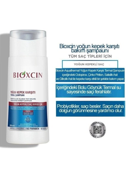 Aqua Kepek Şampuan 300 ml Yoğun Termal Şampuan 200 ml fiyatları