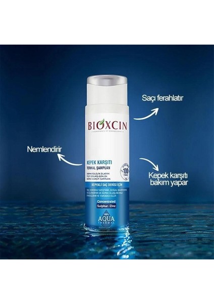 Aqua Kepek Şampuan 300 ml Yoğun Termal Şampuan 200 ml indirimleri