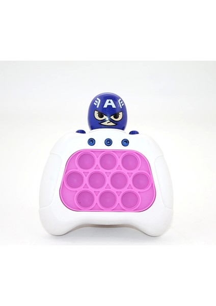 Işıklı Müzikli Pop-It Captain America Tasarımlı