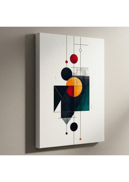 Geometrik Soyut Sanat Tablosu