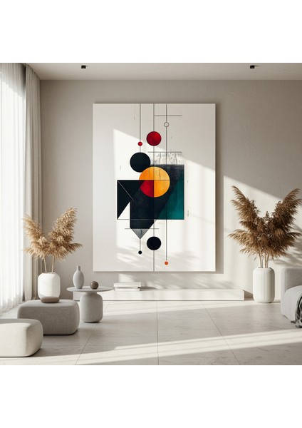 Geometrik Soyut Sanat Tablosu fırsatları