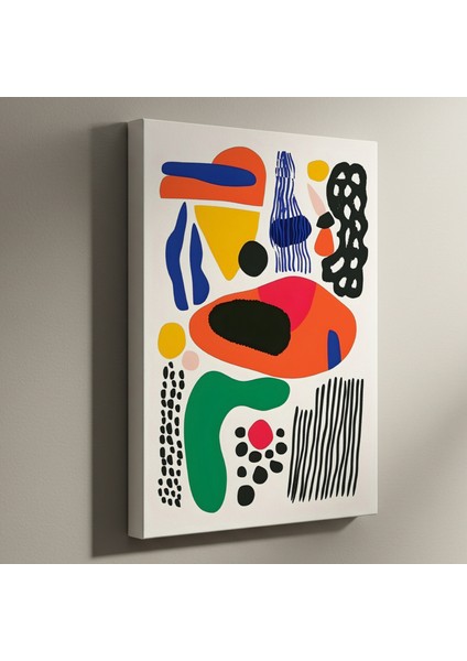 Soyut Geometrik Desenler Tablosu