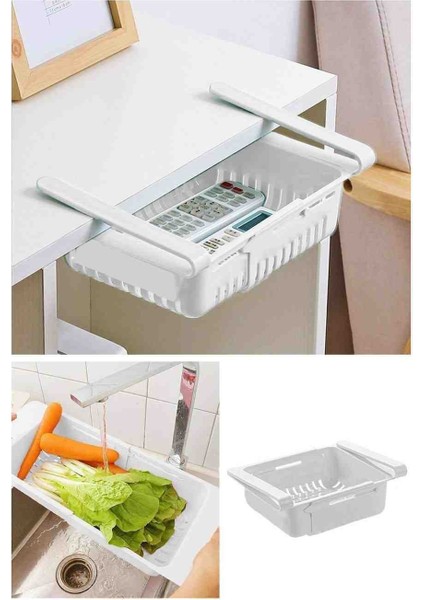 Açılır Ayarlanabilir Askı Süzgeç Dolap - Buzdolabı Dü