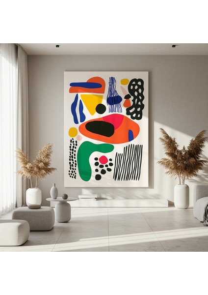 Soyut Geometrik Desenler Tablosu fırsatları