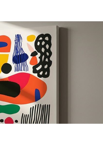 Soyut Geometrik Desenler Tablosu indirimleri