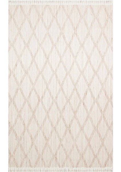 Mikanos Czy 04 Beige hav Vermez Yıkanabilir Modern Halı