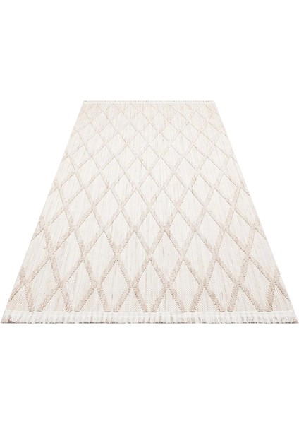 Mikanos Czy 04 Beige hav Vermez Yıkanabilir Modern Halı indirimleri