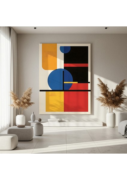 Geometrik Soyut Sanat Tablosu fırsatları