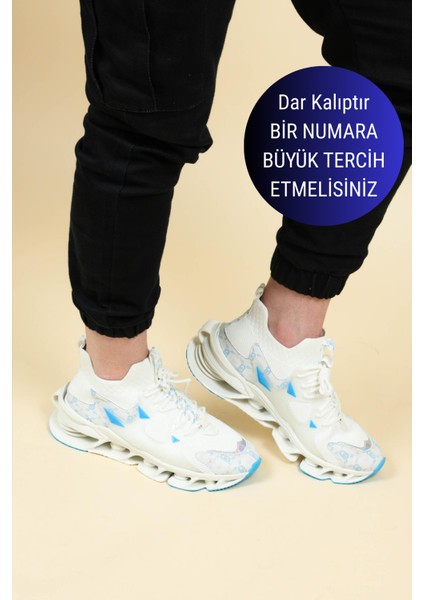 GUJA Yaylı Taban Triko Erkek Spor Ayakkabı BE