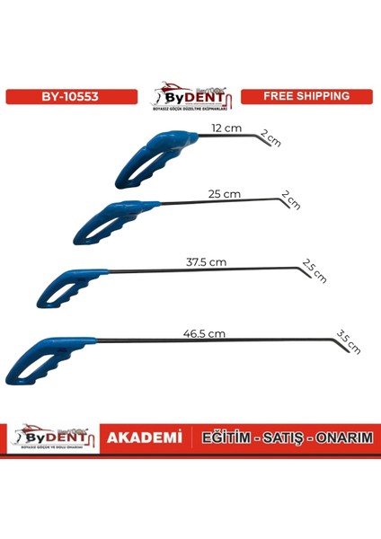 Pdr Boyasız Göçük Düzeltme 8 Parça Çubuk Seti modelleri