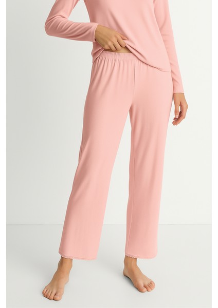 Kadın Silver Pijama Altı Pembe