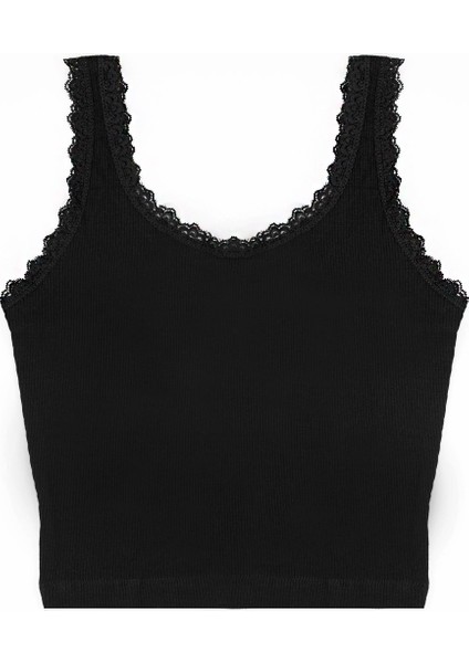 Kadın Sütyen Kalın Askılı Fitilli Büstiyer (%96 Pamuk - %4 Elastan) modelleri