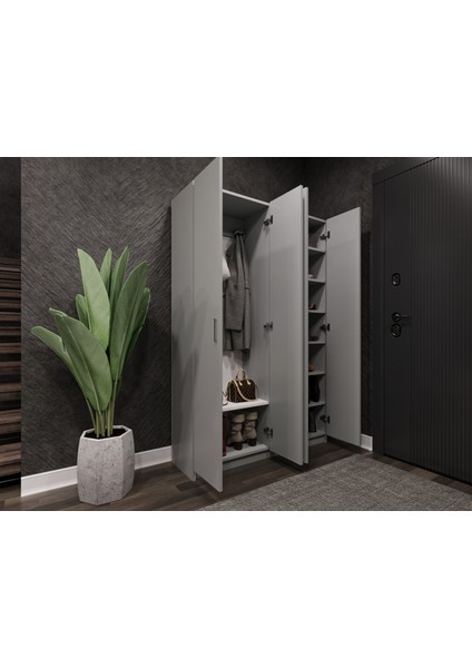 %100 Mdflam Vestiyer & Portmanto V-08 (120CM) fırsatları