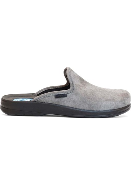 2215-9955-1 Ökçe Dikeni Için Uyumlu Tam Anatomik Erkek Ev,ofis Terliği - NKT02215-GRI-43