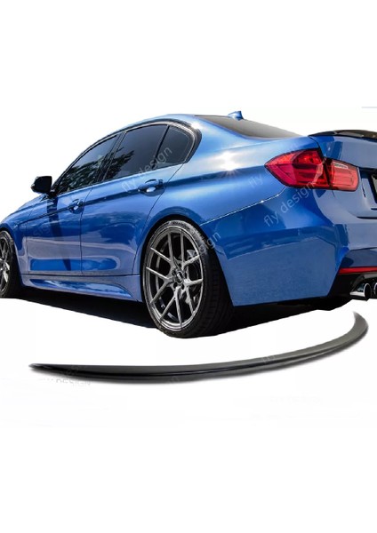 Bmw F30 2012.2019 Plastik Parlak Siyah Ince M3 Spoiler