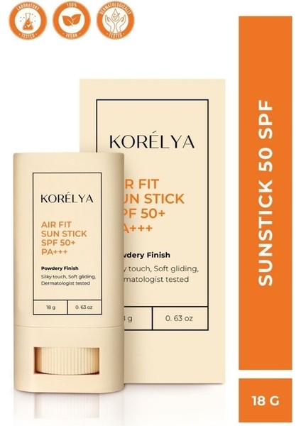 Güneş Kremi Stick Formda Yüksek Koruma SPF50+ UVA/UVB 18 gr Pratik Kullanım