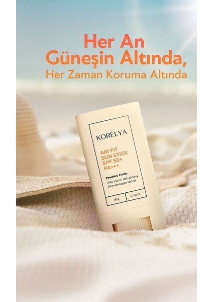 Güneş Kremi Stick Formda Yüksek Koruma SPF50+ UVA/UVB 18 gr Pratik Kullanım fiyatları