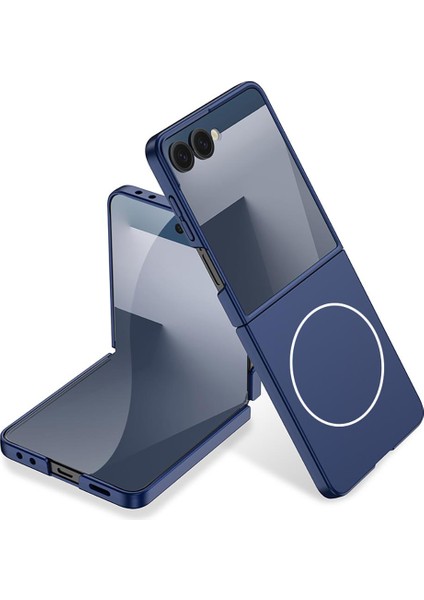 Galaxy Z Flip 7 Uyumlu Magsafe Kılıf Kamera Korumalı Premium Kapak Mat Tasarım Ince Yapılı