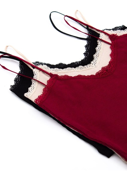 Kadın Sütyen Ip Askılı Fitilli Büstiyer (%96 Pamuk - %4 Elastan) modelleri