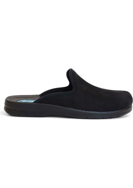 2215-9955-1 Ökçe Dikeni Için Uyumlu Tam Anatomik Erkek Ev,ofis Terliği - NKT02215-SIYAH-44