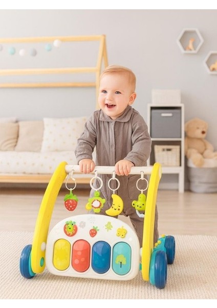 2’si 1 Arada Piyanolu Bebek Yürüteci | Oyun & Yürüme Arkadaşı modelleri