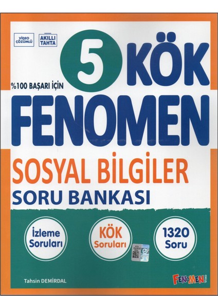 Fenomen 5. Sınıf Sosyal Bilgiler Kök Soru Bankası
