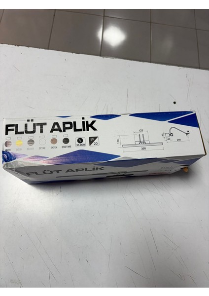 7W 6400K Krom Kuğu Ledli Tablo Apliği modelleri