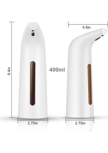 Sensörlü Otomatik Sıvı Sabunluk 400 ml indirimleri