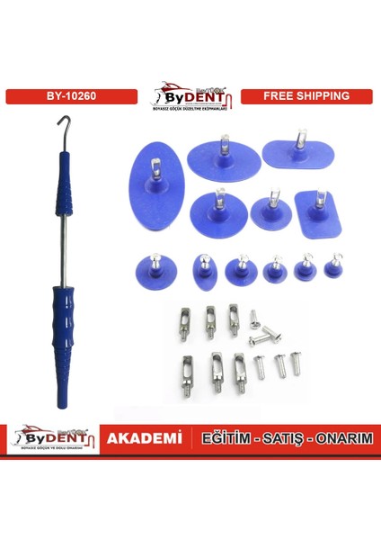 Pdr Boyasız Göçük Düzeltme Tokmak Set 45 Parça fiyatları