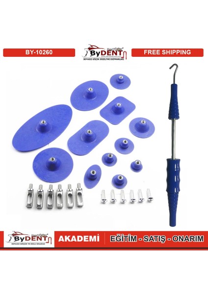 Pdr Boyasız Göçük Düzeltme Tokmak Set 45 Parça modelleri