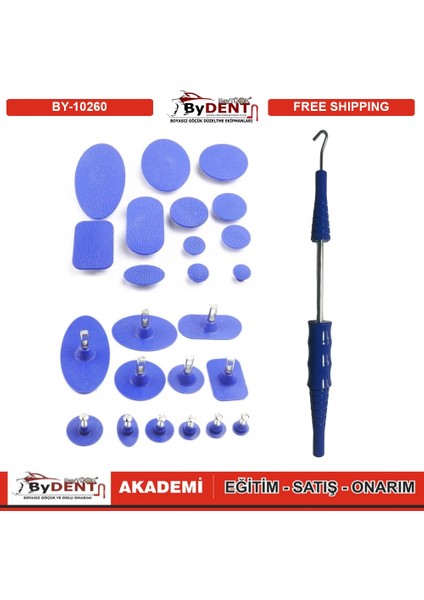 Pdr Boyasız Göçük Düzeltme Tokmak Set 45 Parça fırsatları